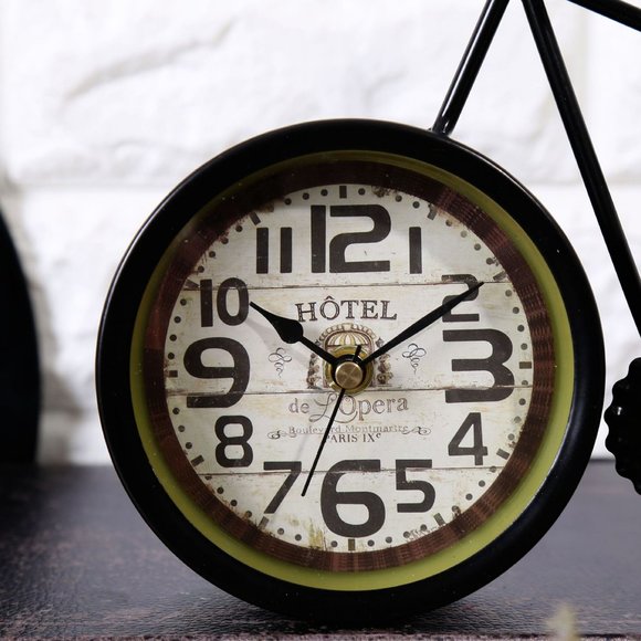 Vintage Bike Clock Decorative Clock - Picture 4 of 4